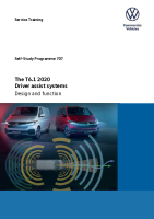 VW - SSP 707_The T6.1 2020 - Driver assist systems - Self Study Programme 